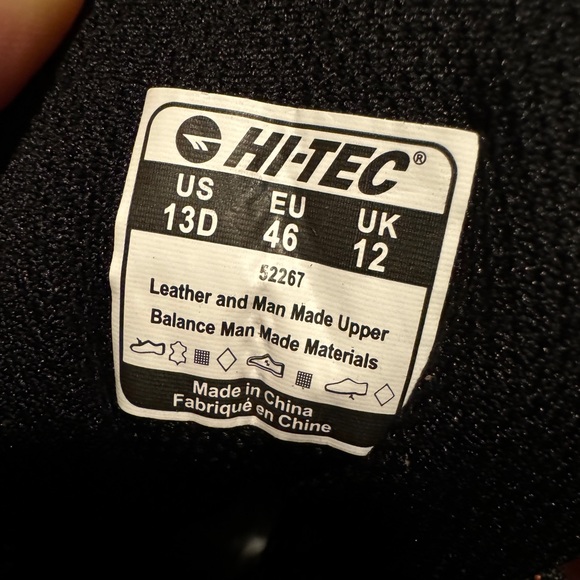 🥾 NWT! Hi-Tec Waterproof Hiking/Work Boots - Picture 8 of 8